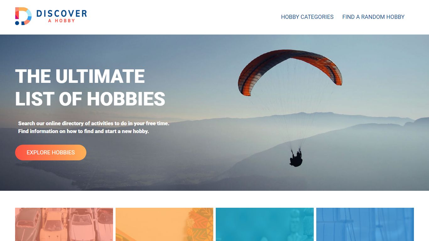 The Ultimate List of Hobbies | Discover a Hobby
